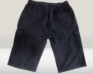 Men&#39;s Checkered Navy Blue Shorts