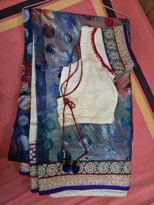 Elegant multicolor Saree