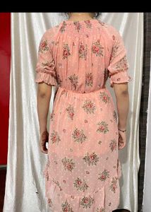 Floral Print Mini Dress