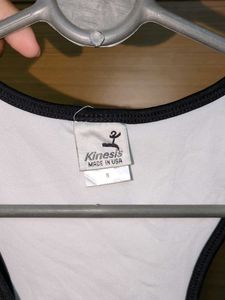 Printed Blue Tank Top