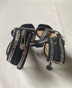 Rhinestone heel