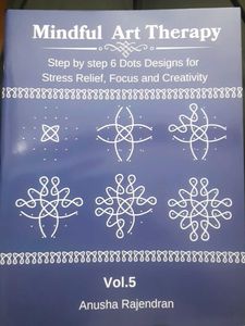 Mindful Art Therapy Kolam Books Sikku Kolams Muggu