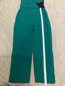 Elegant Green Jumpsuit Bust 32