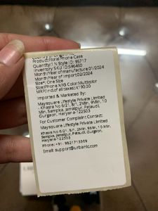 Urbanic iPhone X/XS Back Cover