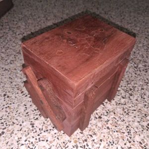 Small Wooden Jewellery storage Box