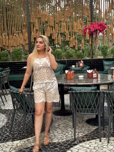 Cute White Co-ord Set