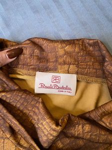 Animal Print Turtleneck Top🤎