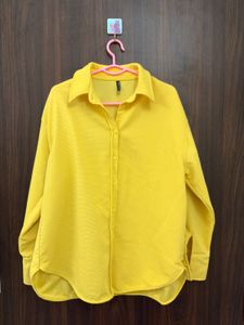 Yellow Oversized Shirt