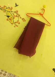 Long And Wide Maroon Dupatta♥️