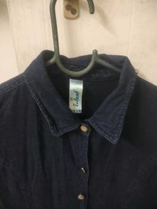 Denim Short Sleeve Shirt