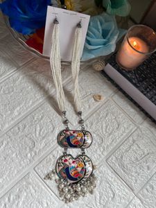Madhubani Jewellery Set