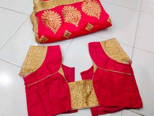 Wedding Saree With Blause