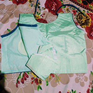 Pink Ethnic Skirt top with dupatta