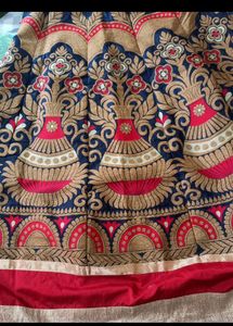 Multi Color Lhenga And Crop Top With Dupatta