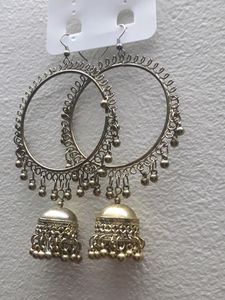 Fancy jhumkas
