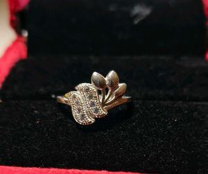 Sparkling Floral Ring Pure silver 💍