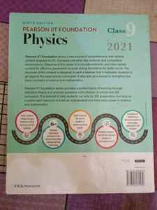 PEARSON IIT FOUNDATION of PHYSICS For CLASS 9th
