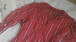 CHIC Tomato RED✨🔴 FORMAL TOP
