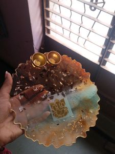 Resin Pooja Thali ❤️ 8&#34;