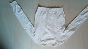 White Long Sleeve Top
