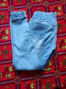 Stylish Blue Jogger Jeans