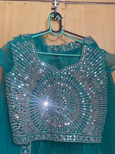 Sky Blue Fairy Lehanga