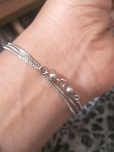 Silver Tone Chain Bracelet