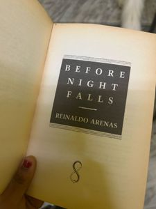 Before Night Falls Memoir
