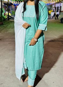 Mint Green Salwar Kameez Suit