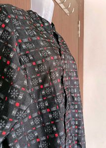 Printed High Low Short Tunic