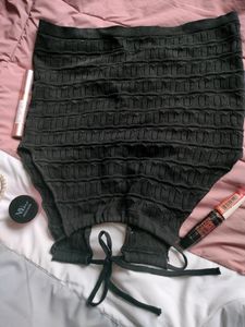 HOT BLACK HALTER NECK TOP 🥵💗