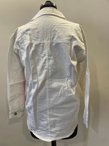 denim white shacket
