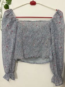 Floral Long Sleeve Top