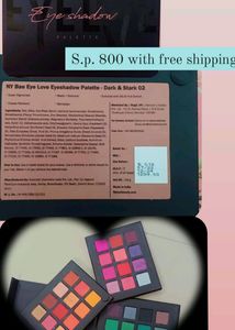 Renee Lipsticks, Pilgrim Serum, Nybae Eyeshadow Pa