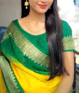 SLIK SAREE Contrast Colour