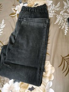 Tokyo Talkies Straight Fit Black Jeans