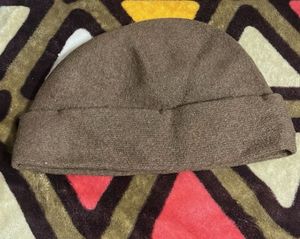 Brown Knit Beanie