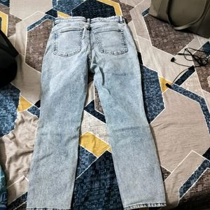 Faded Blue Skinny Jeans
