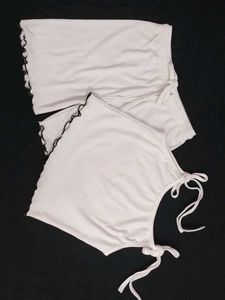 White Lettuce Edge Lounge Set