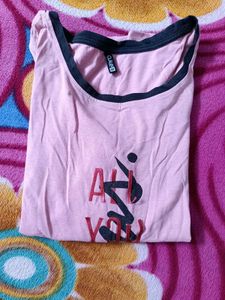 Combo Of Night Wear T Shirt By Pantaloons/brink
