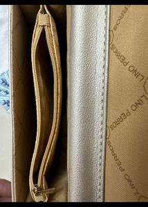 Dull Gold Sling Bag
