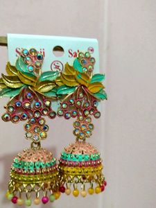 Cute Earings For Women #festivesNavratri
