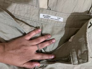 Olive Green Cargo Pants