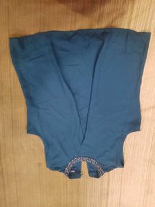 Elegant Green Sleeveless Top