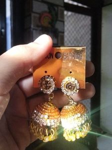 Golden Jhumkass