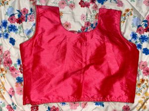 Embroidered Pink Blouse