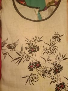 great nice look comfy off white tunic