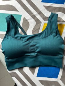 Teal Active Sports Bra