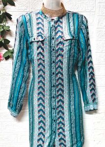 Size M/L 🎁Buy 2 Get 1 Free 🎁Striped Shirt Dress
