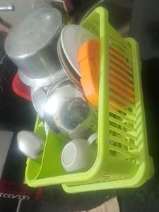 Kitchen Sink Dish Rack Drainer